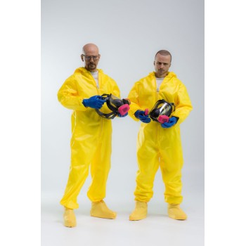 Breaking Bad Action Figure 2-Pack 1/6 Heisenberg and Jesse Pinkman Hazmat Suit 30 cm